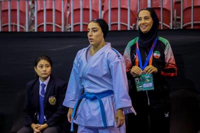 كسب مدال برنز توسط فاطمه صادقي در مسابقات قهرماني آسيا 2023