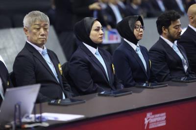 قضاوت داوران ايراني در مسابقات قهرماني آسيا 2023
