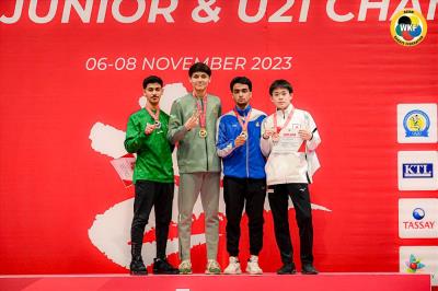 مدال آوران ايران در مسابقات قهرماني آسيا 2023 در رده هاي پايه 