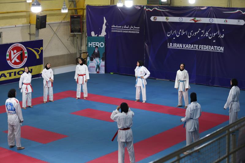 آغاز آخرين مرحله اردوي تيم ملي كاراته پيش از اعزام به قهرماني جهان 