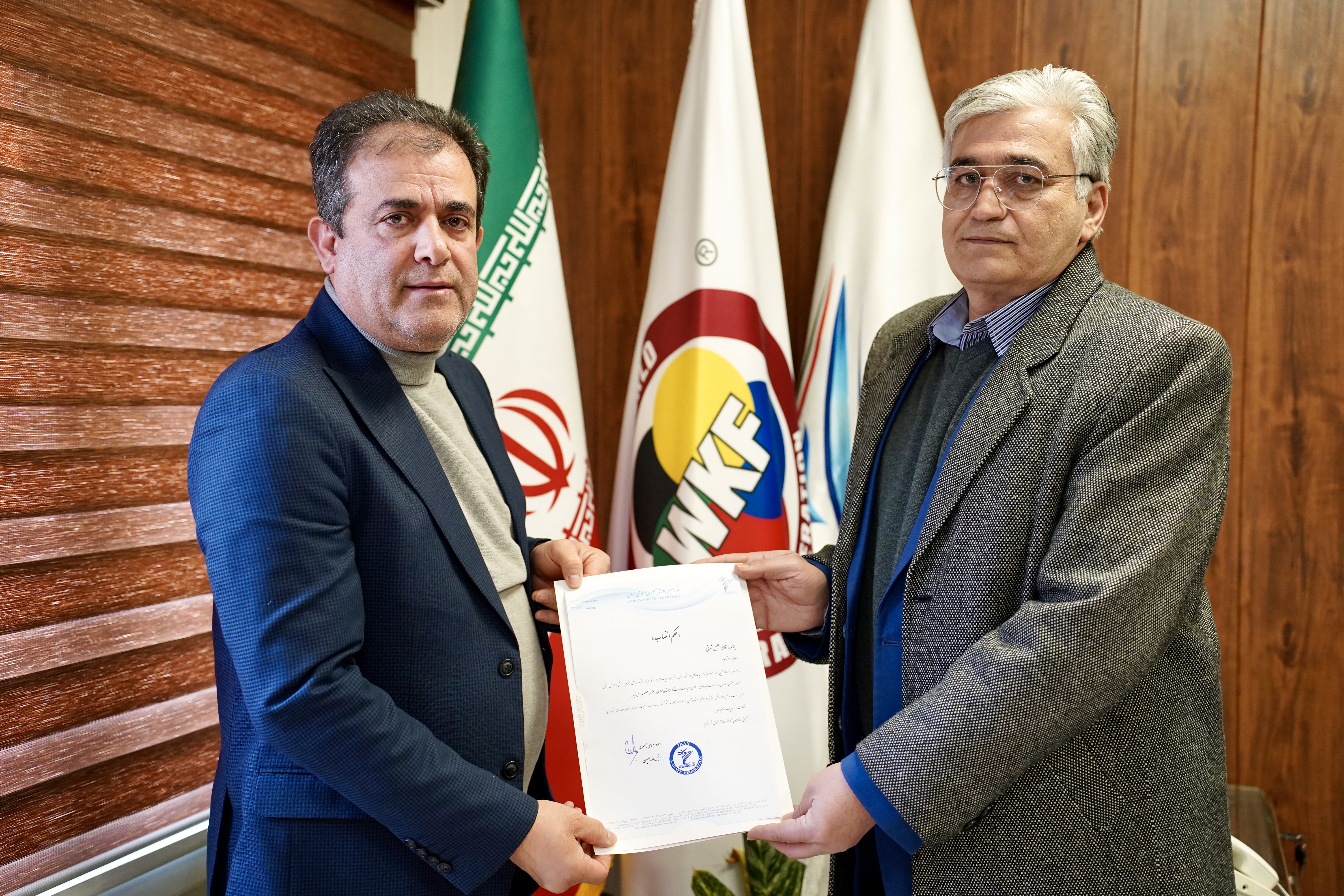 سرپرست هيات كاراته استان خراسان رضوي معرفي شد