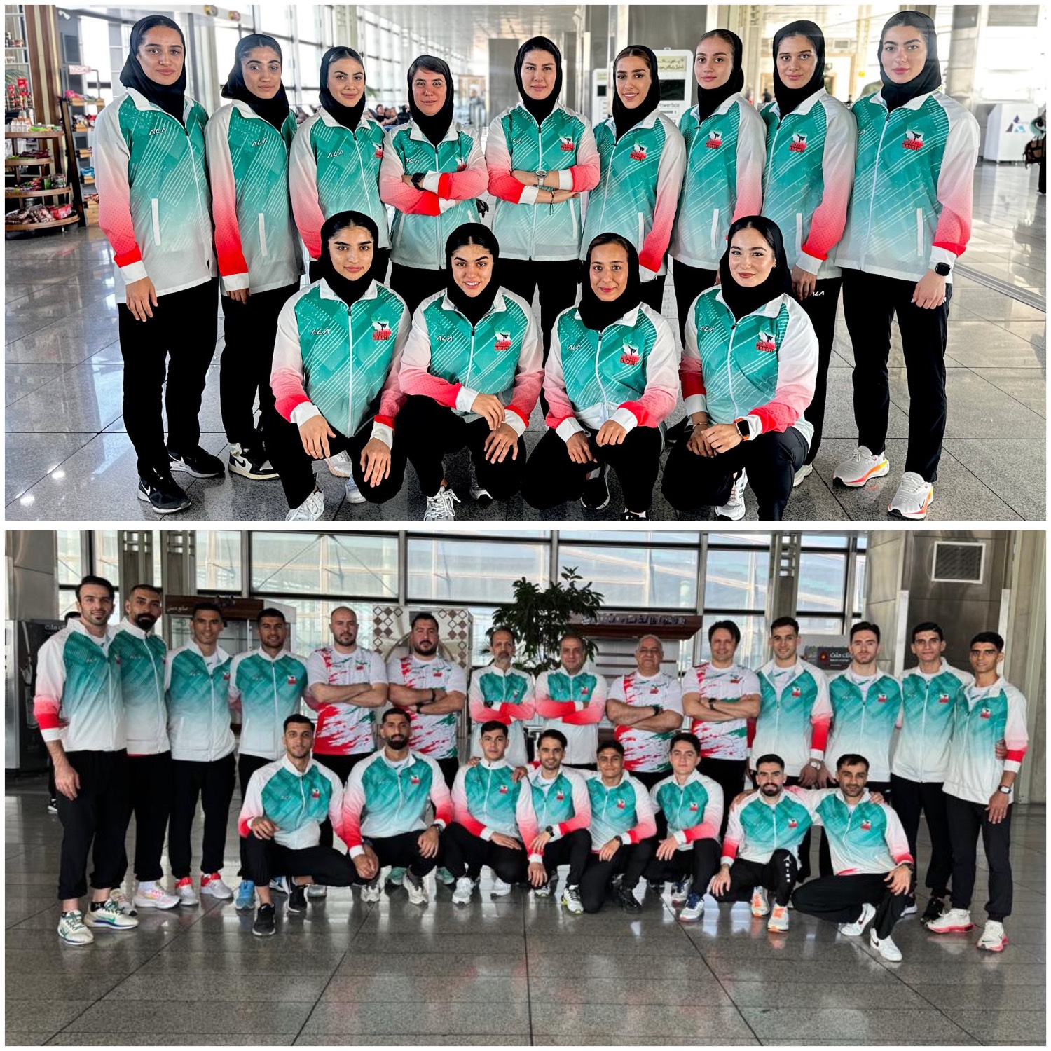 كاروان كاراته ايران عازم بالي شدند