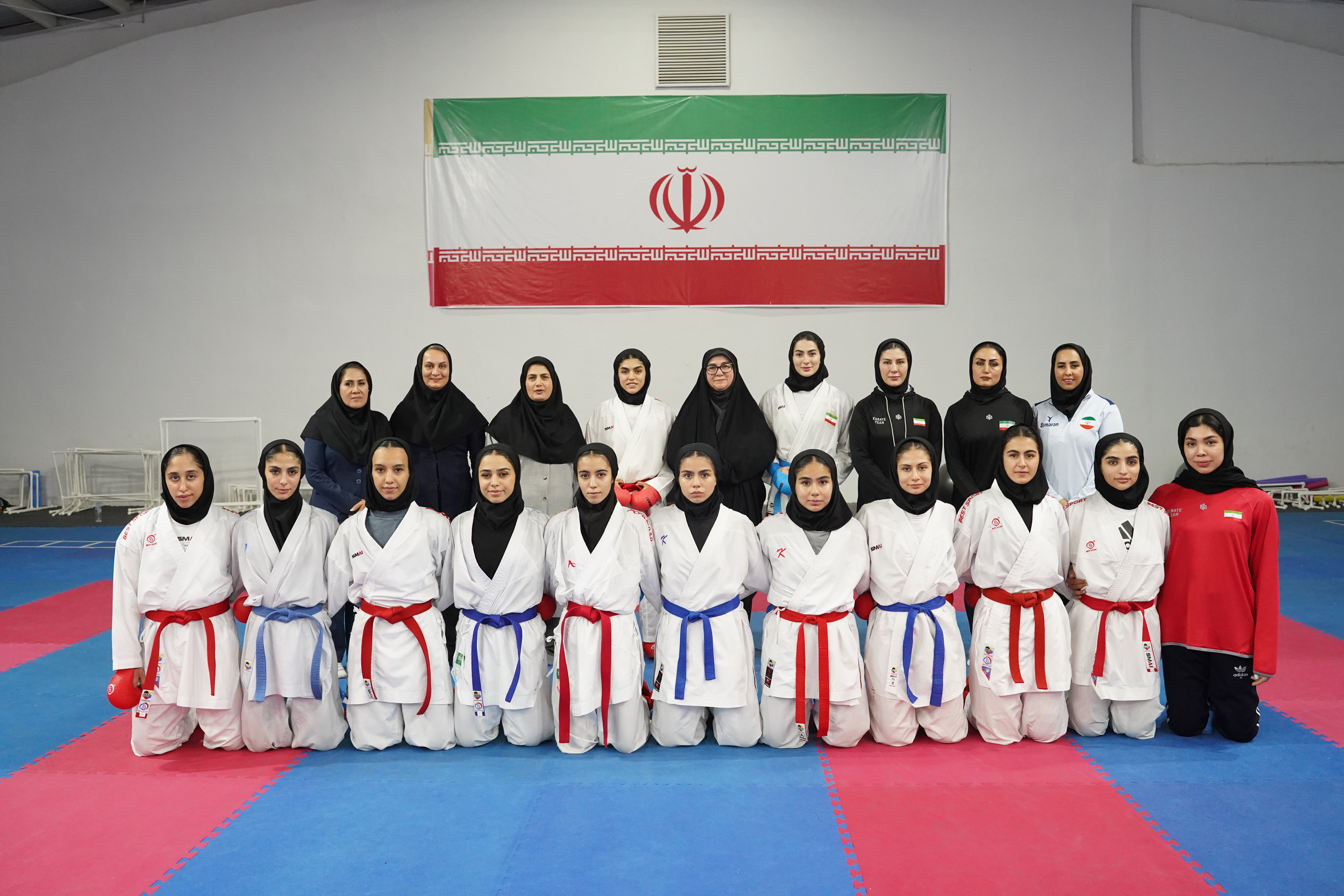 يك گام تا ناگويا؛ محمديان مهمان اردوي كاراته بانوان شد