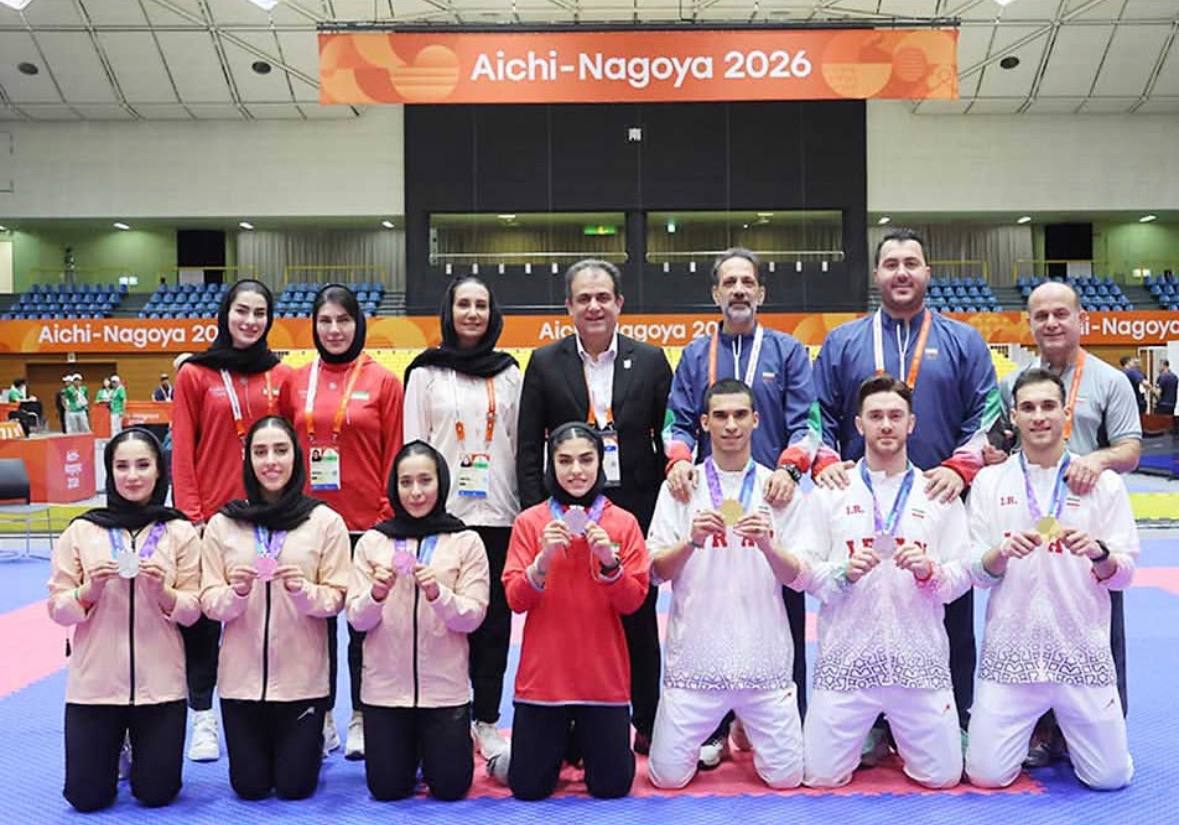 قهرمان بازيهاي آسيايي بامداد جمعه در تهران