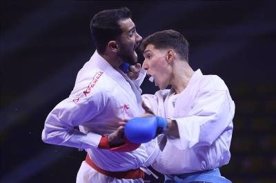 گزارش تصويري از هفته پاياني هفدهمين دوره مسابقات سوپر ليگ كاراته آقايان 