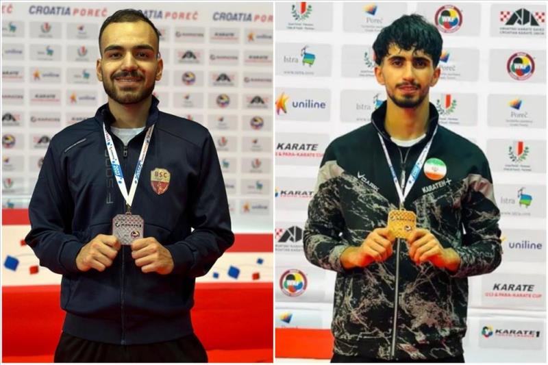 كسب دو مدال نقره و برنز توسط برزويي و صفري