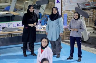 تمرينات مشترك تيم ملي كاراته بانوان با روسيه 