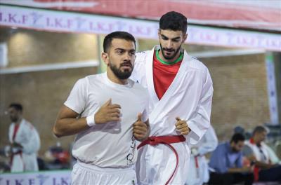 تمرينات مشترك تيم ملي كاراته مردان ايران با روسيه