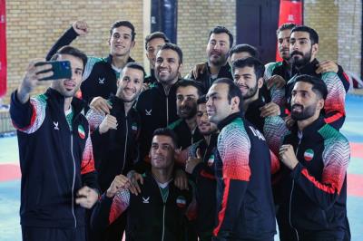 تيم ملي كاراته آقايان اعزامي به رقابت هاي قهرماني آسيا مالزي ۲۰۲۳