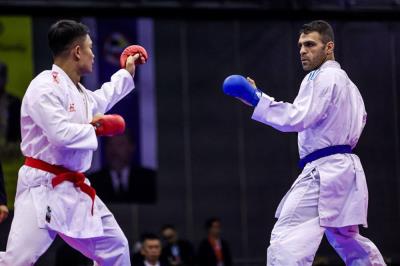 مبارزات ذبيح الله پورشيب در مسابقات قهرماني آسيا 2023