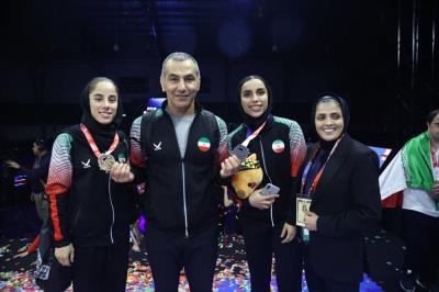 مراسم توزيع مدالهاي روز پاياني مسابقات قهرماني آسيا 2023