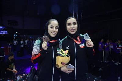 مراسم توزيع مدالهاي روز پاياني مسابقات قهرماني آسيا 2023