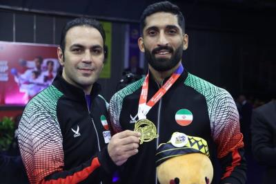 مراسم توزيع مدالهاي روز پاياني مسابقات قهرماني آسيا 2023