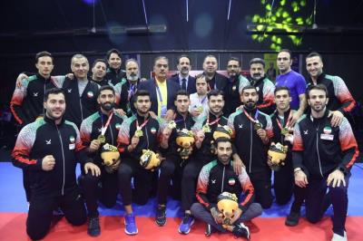 مراسم توزيع مدالهاي روز پاياني مسابقات قهرماني آسيا 2023