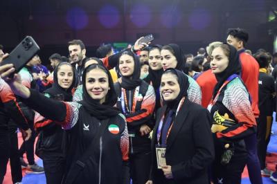 مراسم توزيع مدالهاي روز پاياني مسابقات قهرماني آسيا 2023