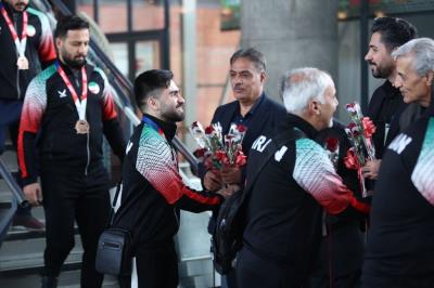 بازگشت اعضاي تيم ملي از مسابقات قهرماني آسيا 2023