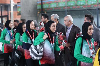 بازگشت اعضاي تيم ملي از مسابقات قهرماني آسيا 2023