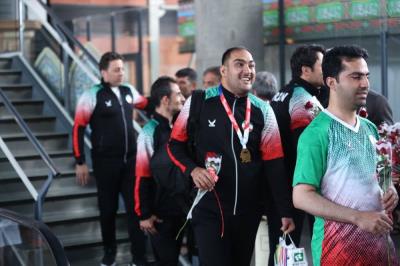 بازگشت اعضاي تيم ملي از مسابقات قهرماني آسيا 2023