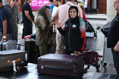 بازگشت اعضاي تيم ملي از مسابقات قهرماني آسيا 2023