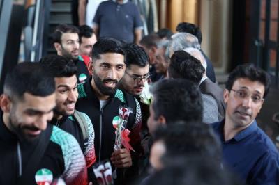 بازگشت اعضاي تيم ملي از مسابقات قهرماني آسيا 2023