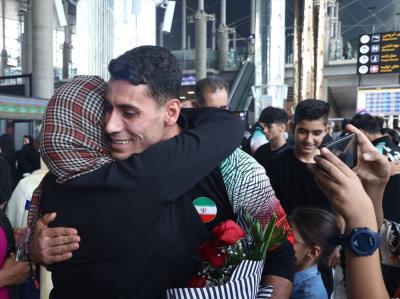 بازگشت اعضاي تيم ملي از مسابقات قهرماني آسيا 2023