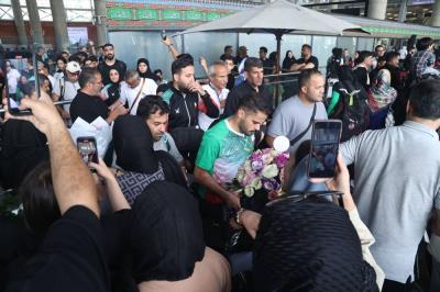 بازگشت اعضاي تيم ملي از مسابقات قهرماني آسيا 2023