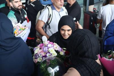 بازگشت اعضاي تيم ملي از مسابقات قهرماني آسيا 2023