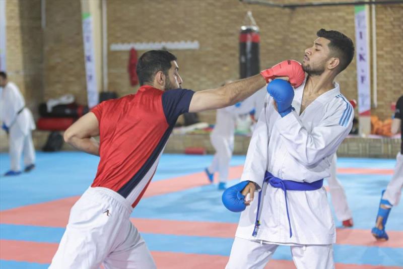 آغاز مرحله هفتم اردوي تيم ملي كاراته آقايان