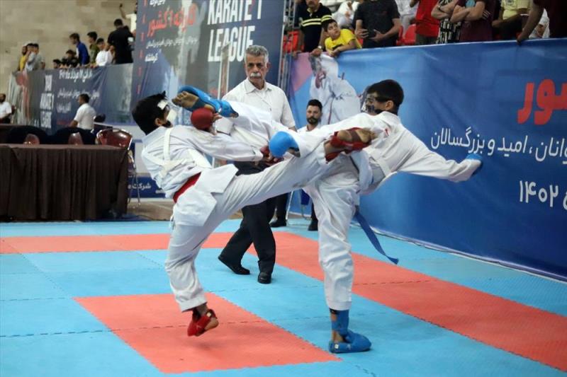 معرفي نفرات برتر روز دوم رقابت هاي ليگ كاراته وان پسران ايران