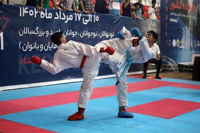 تهران قهرمان ليگ كاراته وان پسران ايران شد