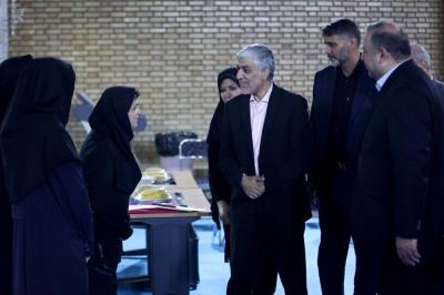 بازديد سرپرست وزارت ورزش و رئيس كميته ملي المپيك از اردوي تيم ملي كاراته
