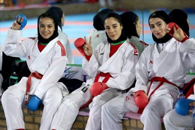 مرحله يازدهم اردوي تيم ملي كاراته بانوان براي حضور در بازيهاي آسيايي