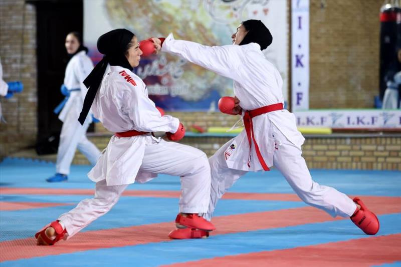 پايان مرحله يازدهم اردوي تيم ملي كاراته بانوان ايران
