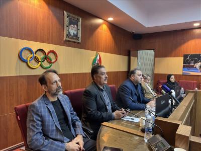 نشست خبري فدراسيون كاراته پيش از برگزاري بازيهاي آسيايي هانگژو