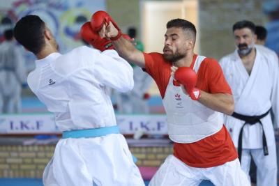 مرحله نهايي اردوي تيم ملي كاراته مردان اعزامي به بازيهاي آسيايي هانگژو ۲۰۲۲