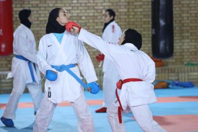 مرحله  پانزدهم اردوي تيم ملي كاراته بانوان (آخرين مرحله اردوها پيش از برگزاري بازيهاي اسيايي هانگژو 2022) 