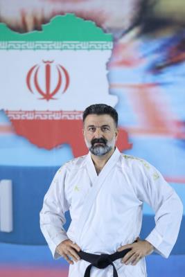 تيم ملي كاراته مردان ايران در بازيهاي آسيايي هانگژو ۲۰۲۲