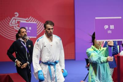 بهمن عسگري در بازيهاي آسيايي هانگژو 