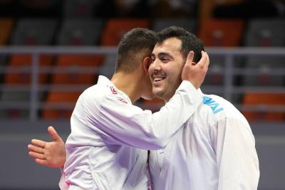 مبارزات سجاد گنج‌زاده طلايي ايران در بازيهاي آسيايي هانگژو