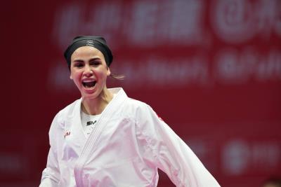 مبارزات سارا بهمنيار مدال‌آور ايران در بازيهاي آسيايي هانگژو