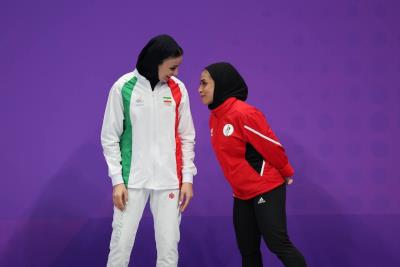 مراسم توزيع مدال بهمنيار در بازيهاي آسيايي هانگژو