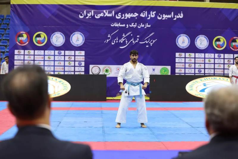 دانشگاه آزاد اسلامي صدر نشين هفته اول سوپر ليگ كاراته آقايان