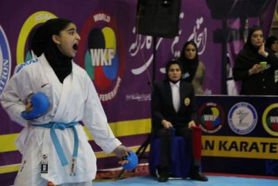 گزارش تصويري روز اول مسابقات انتخابي تيم ملي كاراته بانوان   
