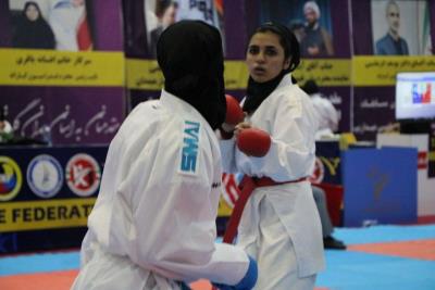 گزارش تصويري روز اول مسابقات انتخابي تيم ملي كاراته بانوان   