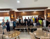 بازديد سرپرست فدراسيون كاراته از اردوي تيم ملي پيش از اعزام به رقابت‌هاي قهرماني آسيا