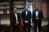 ديدار رئيس فدراسيون كاراته با استاندار بوشهر