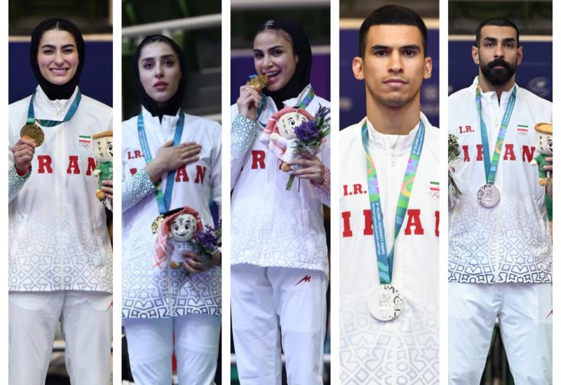 بازگشت قهرمانان كاراته به تهران 