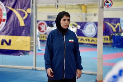 تمرينات ملي پوشان بانوان كاراته كشورمان پيش از اعزام به رقابت هاي قهرماني جهان