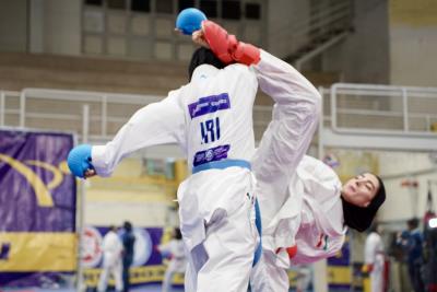 تمرينات ملي پوشان بانوان كاراته كشورمان پيش از اعزام به رقابت هاي قهرماني جهان