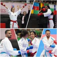۲ طلا و ۳ برنز كاراته كاهاي ايراني در دومين روز المپيك ناشنوايان، ژاپن ۲۰۲۵